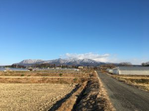 1/23 今朝の赤城山