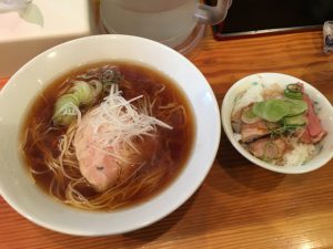 朝らー定食・談志