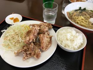 唐揚げ定食