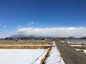 1/26 今朝の赤城山