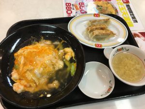 極王天津飯セット