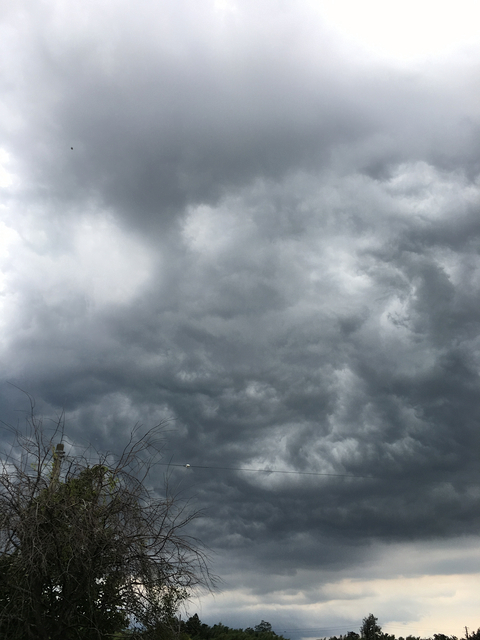 すごい雨雲