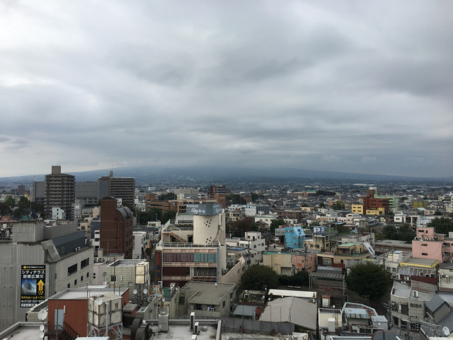 アーツ前橋屋上からの風景