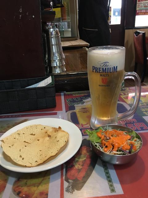 まずは生ビール