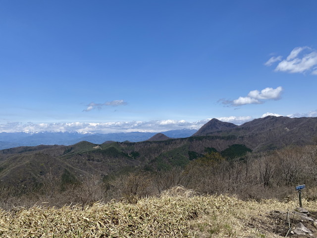 谷川岳方面の眺望