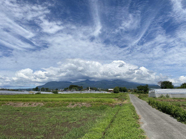 9/7 今朝の赤城山