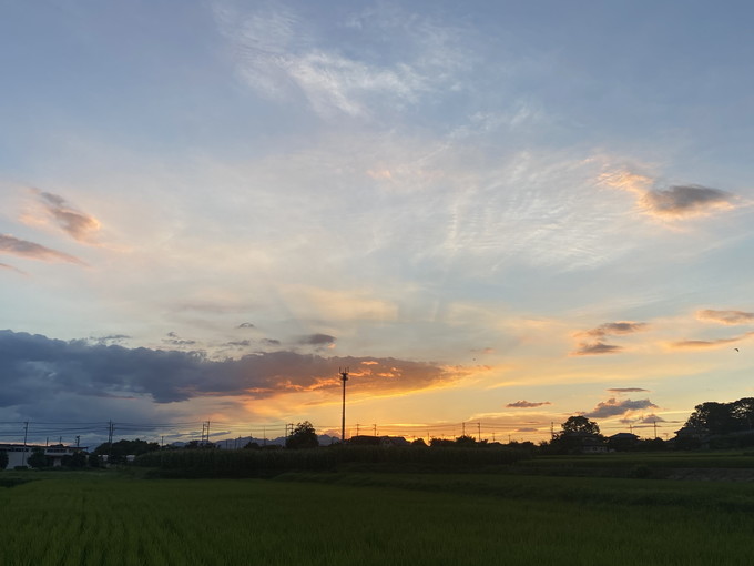 一昨日の夕景