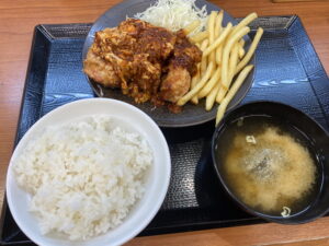 赤辛定食