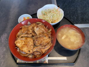 肉丼定食