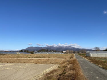 2025年1月1日 – 本日・今朝の赤城山 – 今日も群馬県前橋市より発信。