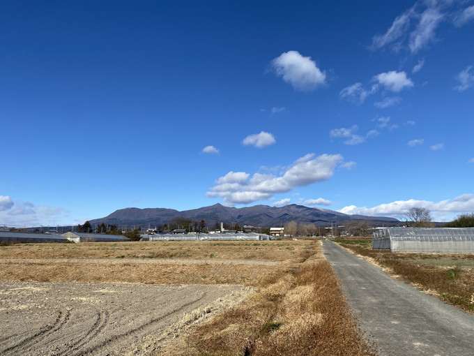 1/4 今朝の赤城山