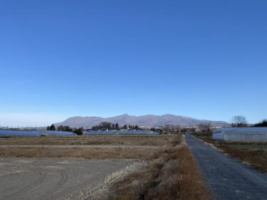 2025年1月6日 – 本日・今朝の赤城山 – 今日も群馬県前橋市より発信。