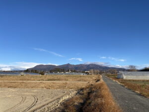 1/13 今朝の赤城山