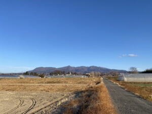 1/22 今朝の赤城山