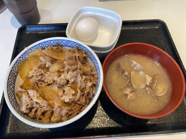 牛丼（並）あさり汁セット