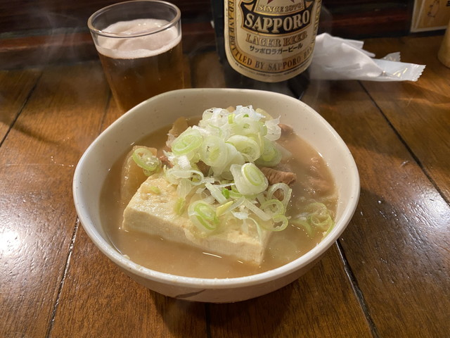 もつ煮どうふ
