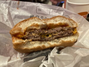 ダブルチーズバーガー