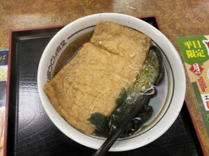 きつねそば