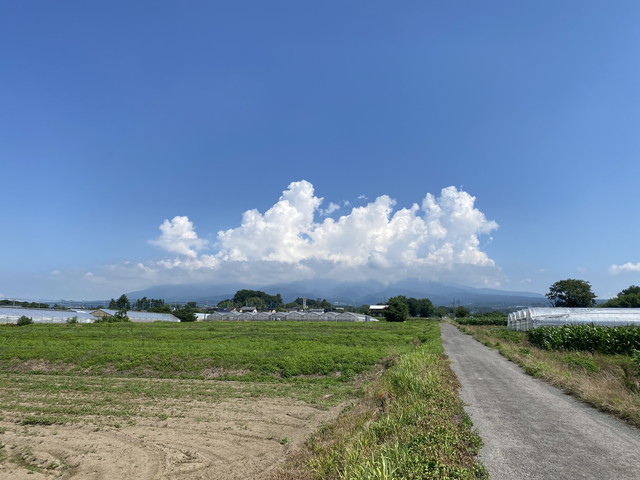 7/21 今朝の赤城山