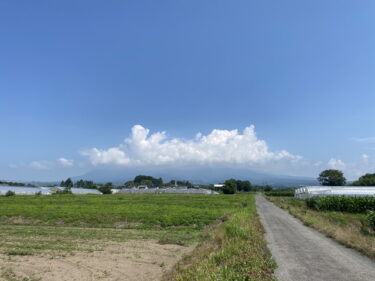 2025年7月22日 – 本日・今朝の赤城山 – 今日も群馬県前橋市より発信。