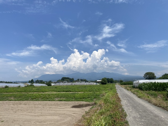 7/27 今朝の赤城山