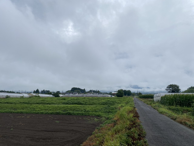 8/7 今朝の赤城山