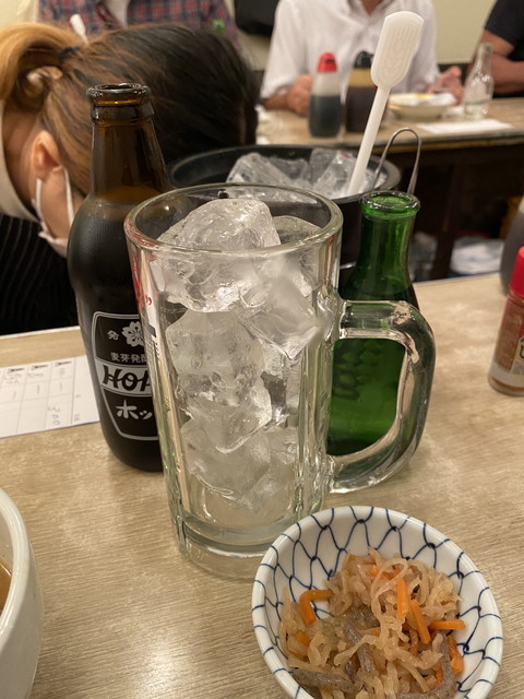 黒ホッピーと焼酎