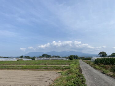 2025年8月22日 – 本日・今朝の赤城山 – 今日も群馬県前橋市より発信。