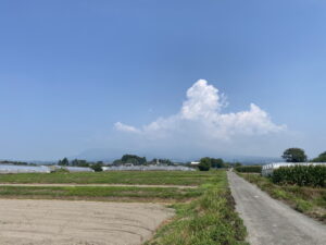 8/23 今朝の赤城山