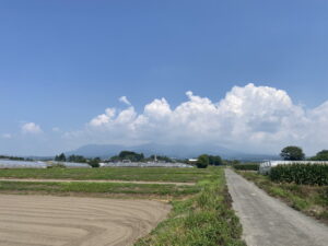 8/24 今朝の赤城山