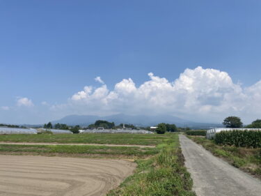 2025年8月24日 – 本日・今朝の赤城山 – 今日も群馬県前橋市より発信。