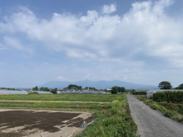 2025年8月31日 – 本日・今朝の赤城山 – 今日も群馬県前橋市より発信。
