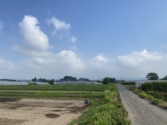 9/1 今朝の赤城山
