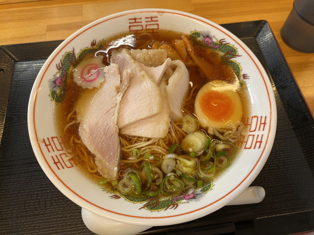 昭和の醤油ラーメン