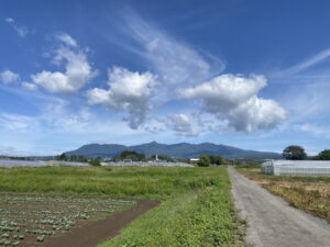 10/2 今朝の赤城山