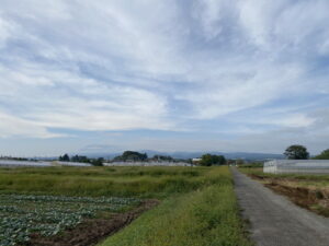 10/12 今朝の赤城山