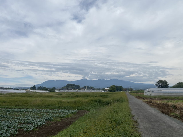10/13 今朝の赤城山