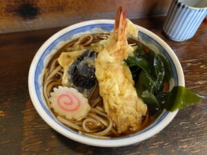 天ぷらそば