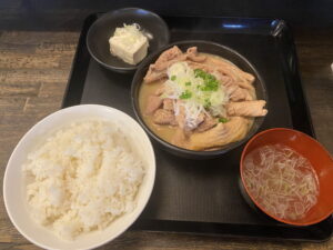 もつ煮定食（大）
