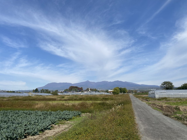 11/8 今朝の赤城山