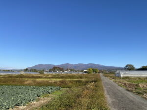 11/12 今朝の赤城山