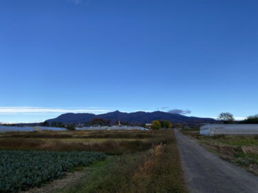2025年11月18日 – 本日・今朝の赤城山 – 今日も群馬県前橋市より発信。