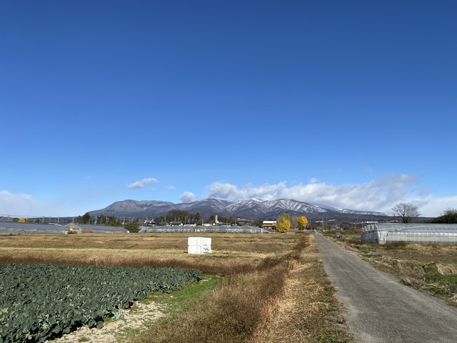 12/4 今朝の赤城山