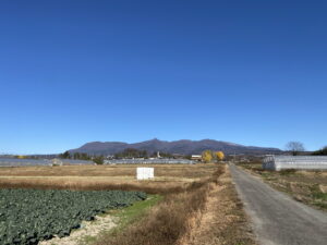 12/6 今朝の赤城山