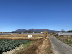 12/7 今朝の赤城山