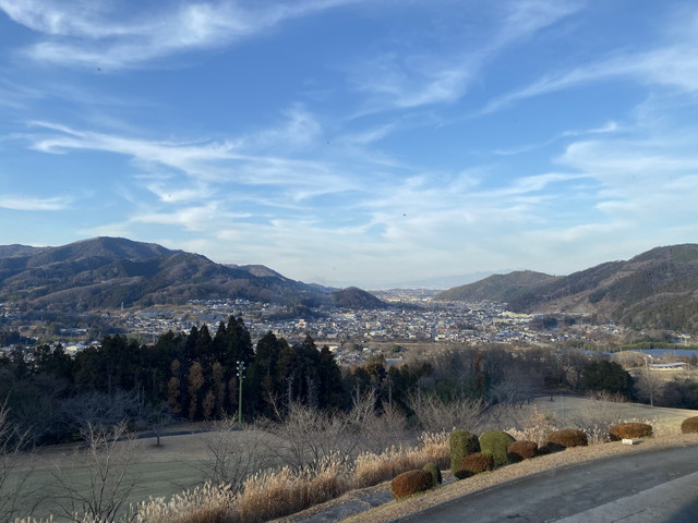 昨日の県南からの風景