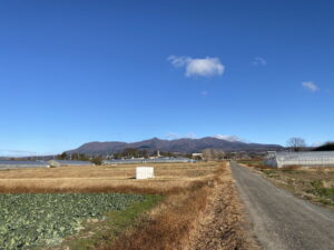 12/28 今朝の赤城山