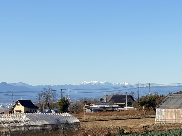 雪化粧の八ヶ岳