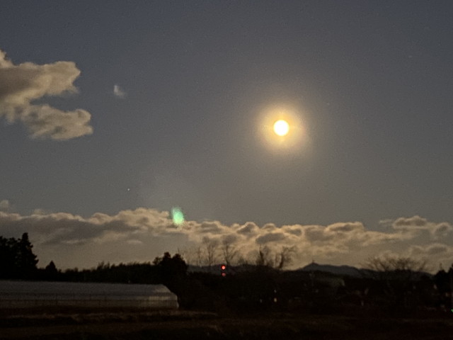 今夜の月