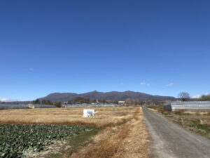 1/11 今朝の赤城山